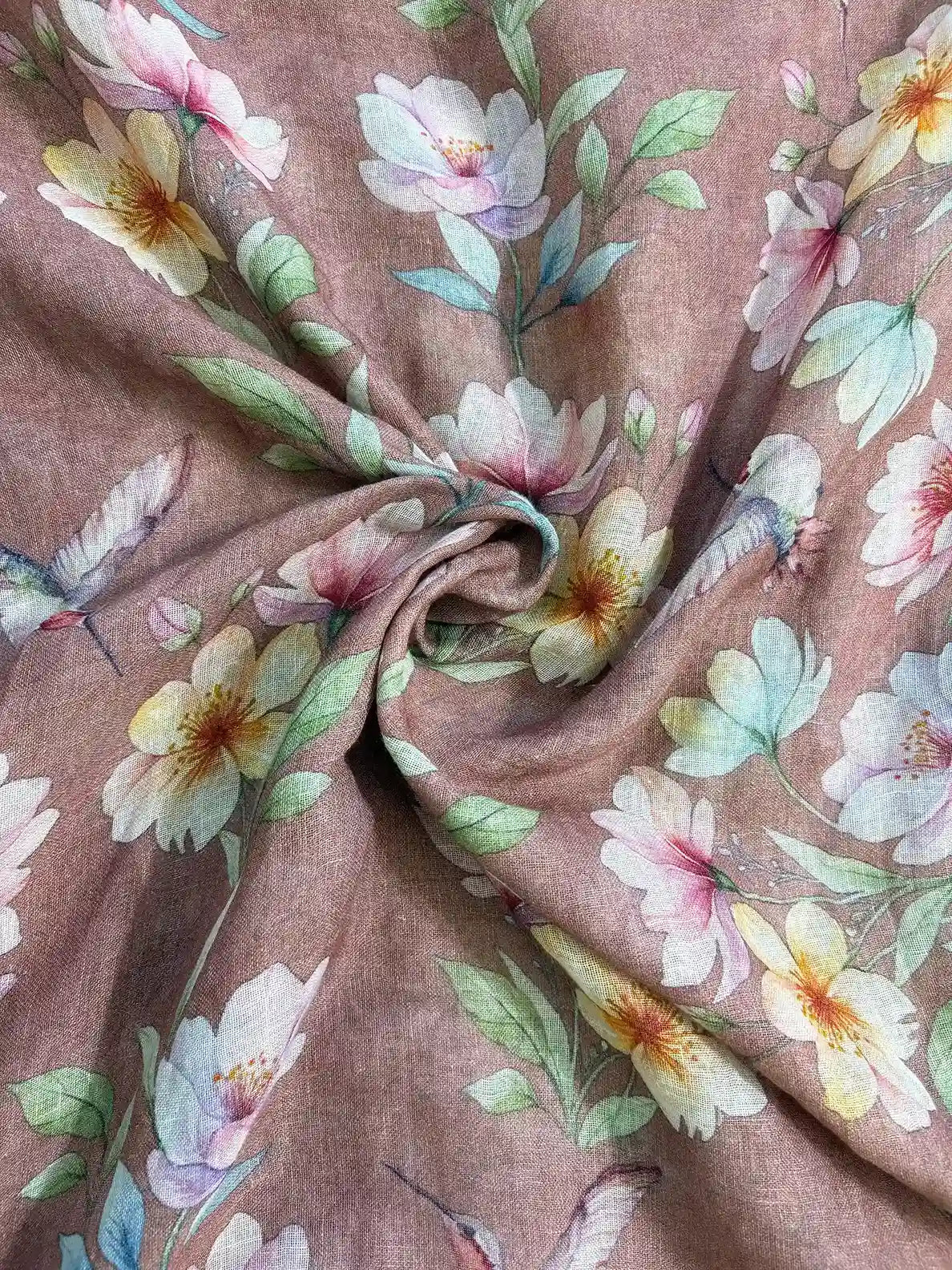 Pure linen unstitched suits for womens for casual wear