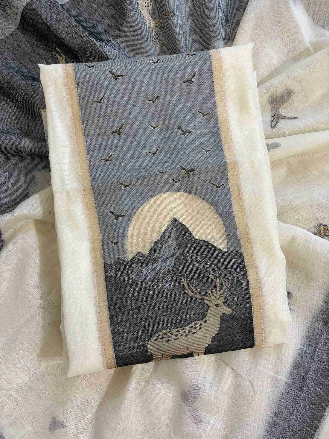 pure linen unstitched suits for ladies for casual ocassions