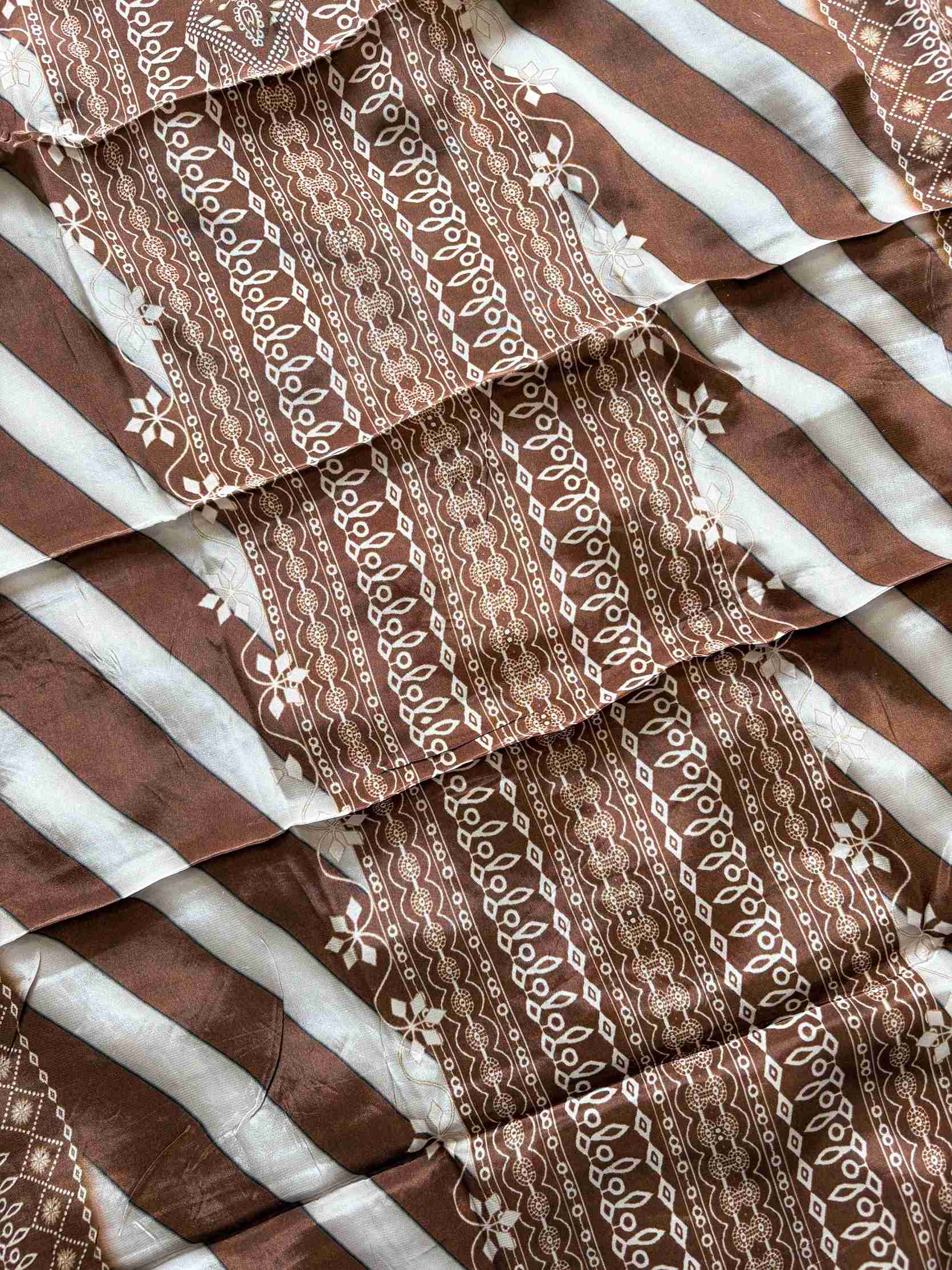 Striped Crepe Unstitched suits - The Zareesh