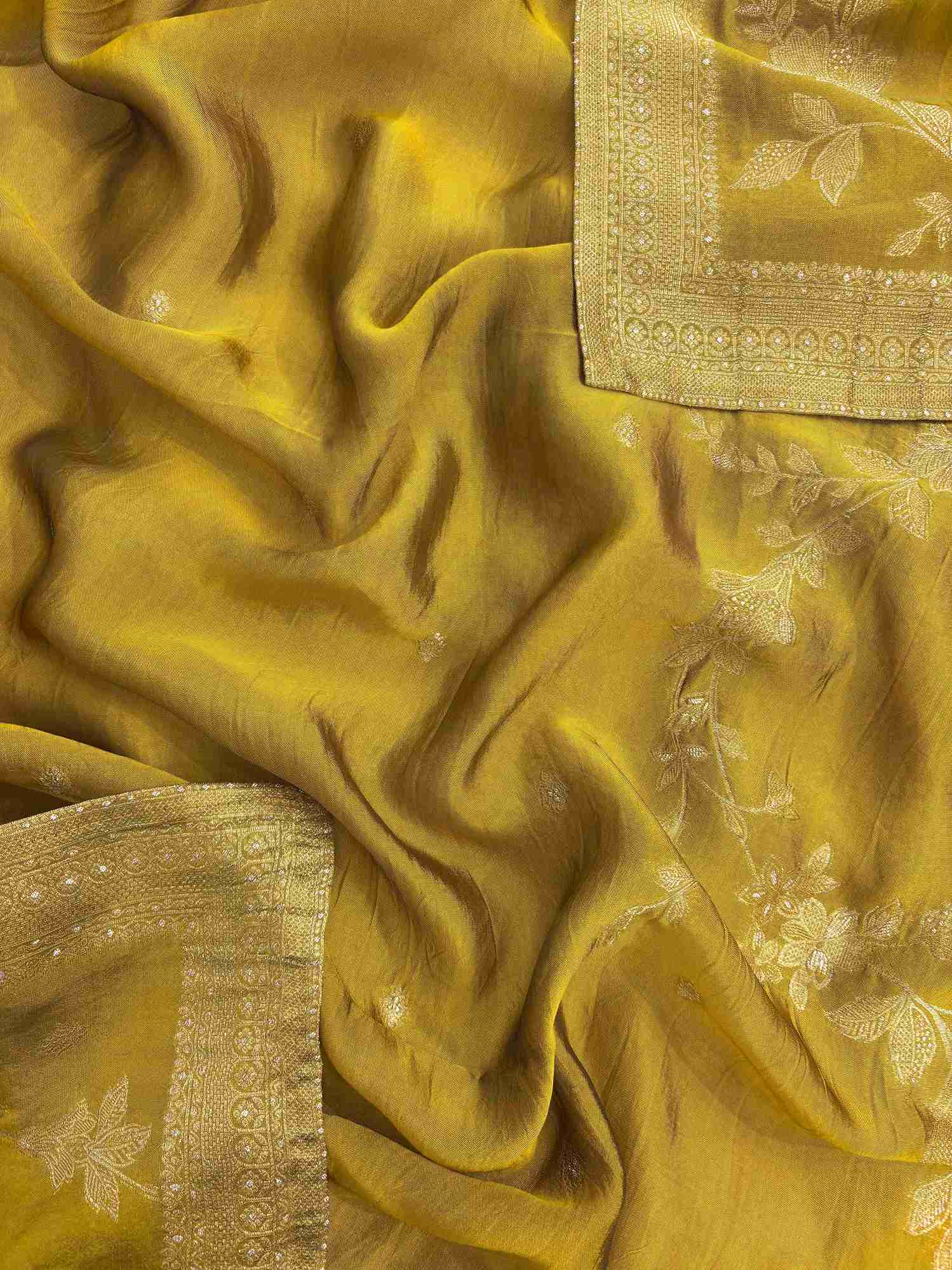 Black Roman Silk Unstitched Suit - The Zareesh