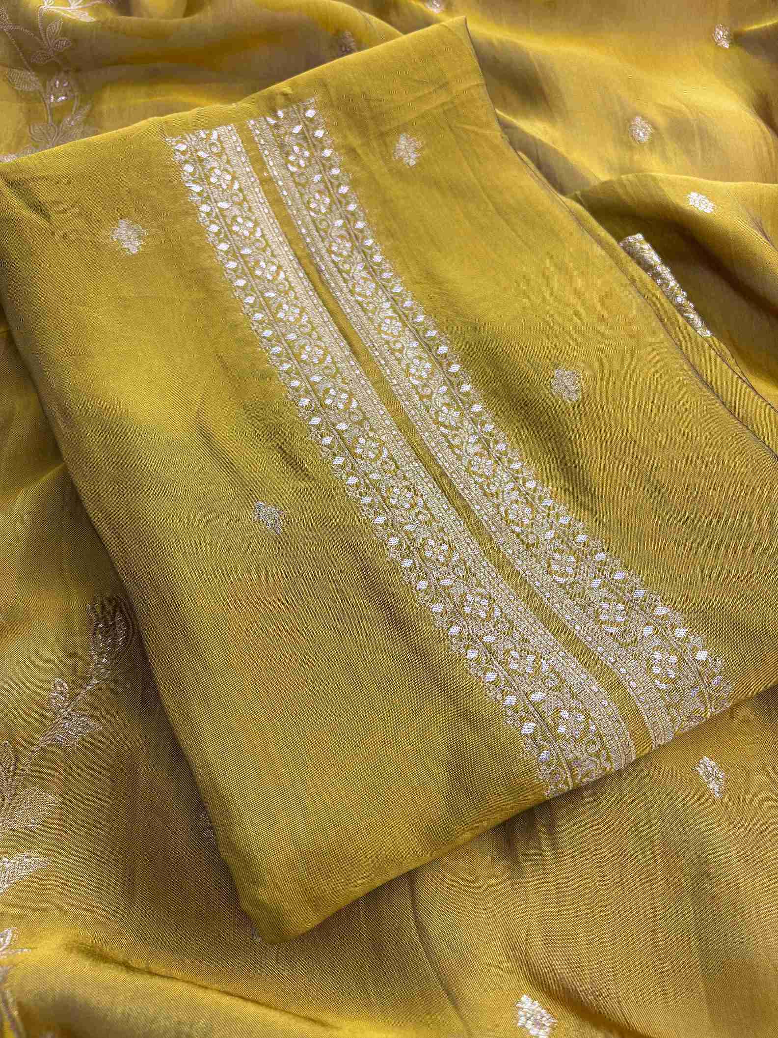 Black Roman Silk Unstitched Suit - The Zareesh