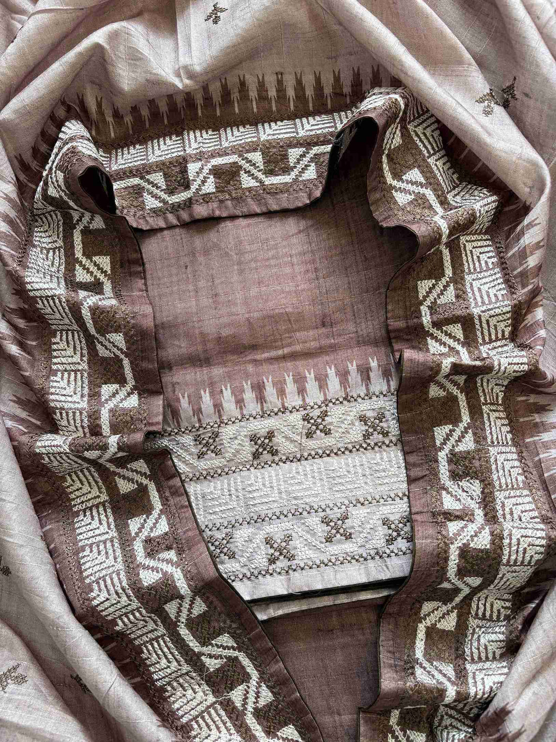 Formal and semi party wear unstitched suit - The Zareesh