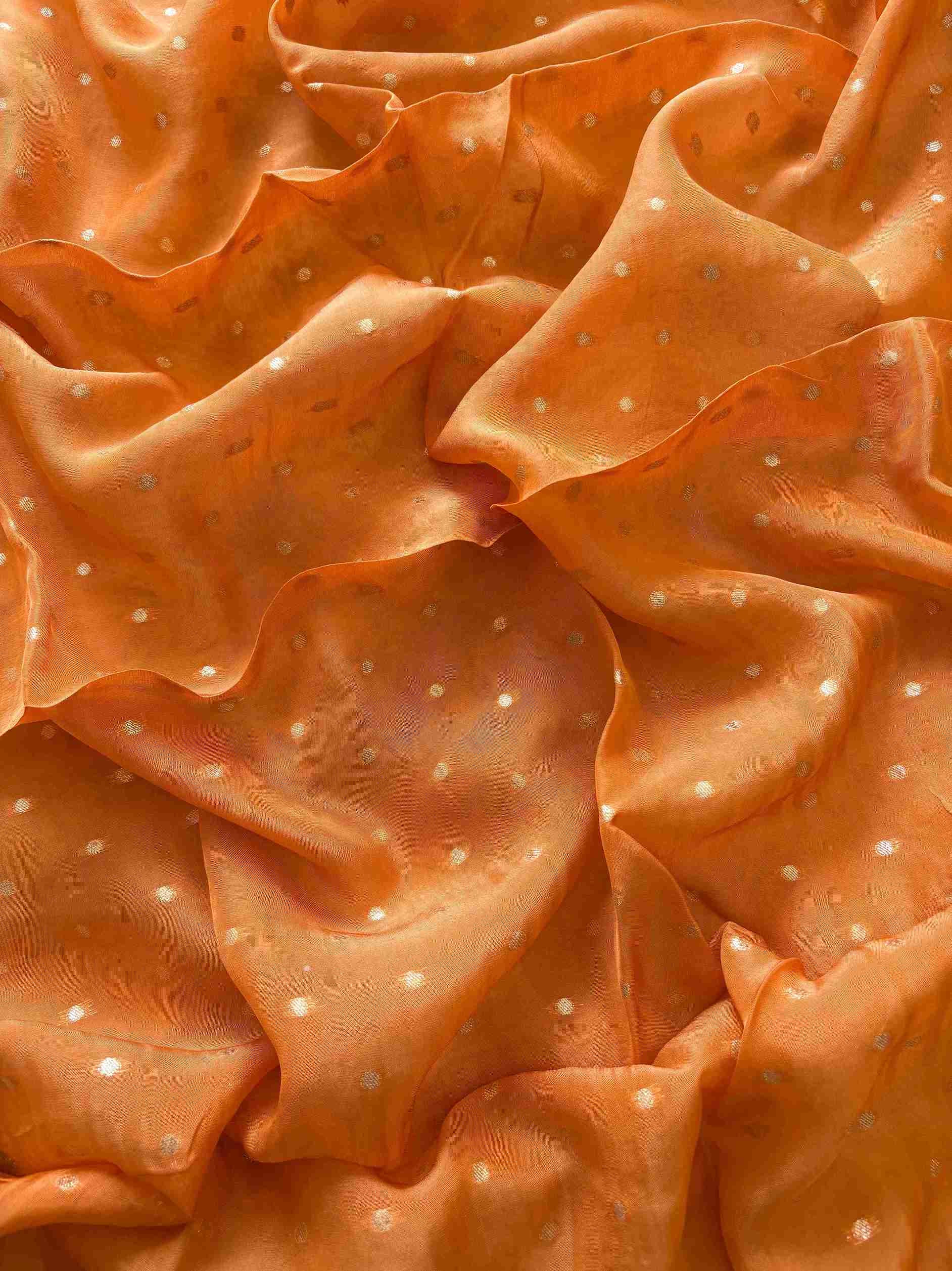 Party wear unstitched suit in banarasi weaving - The Zareesh