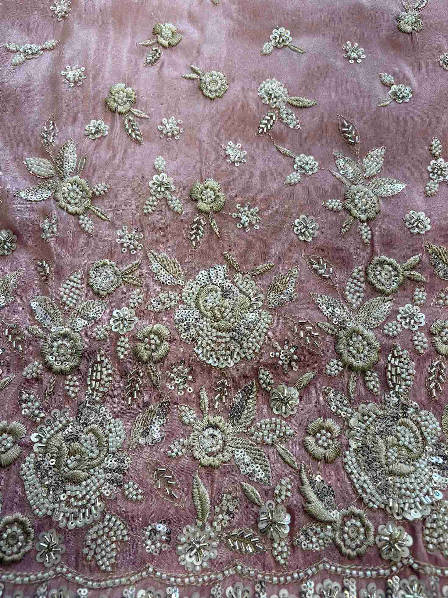 Designer Inspired Pure Soft Tissue Party and Wedding Wear Unstitched Suit