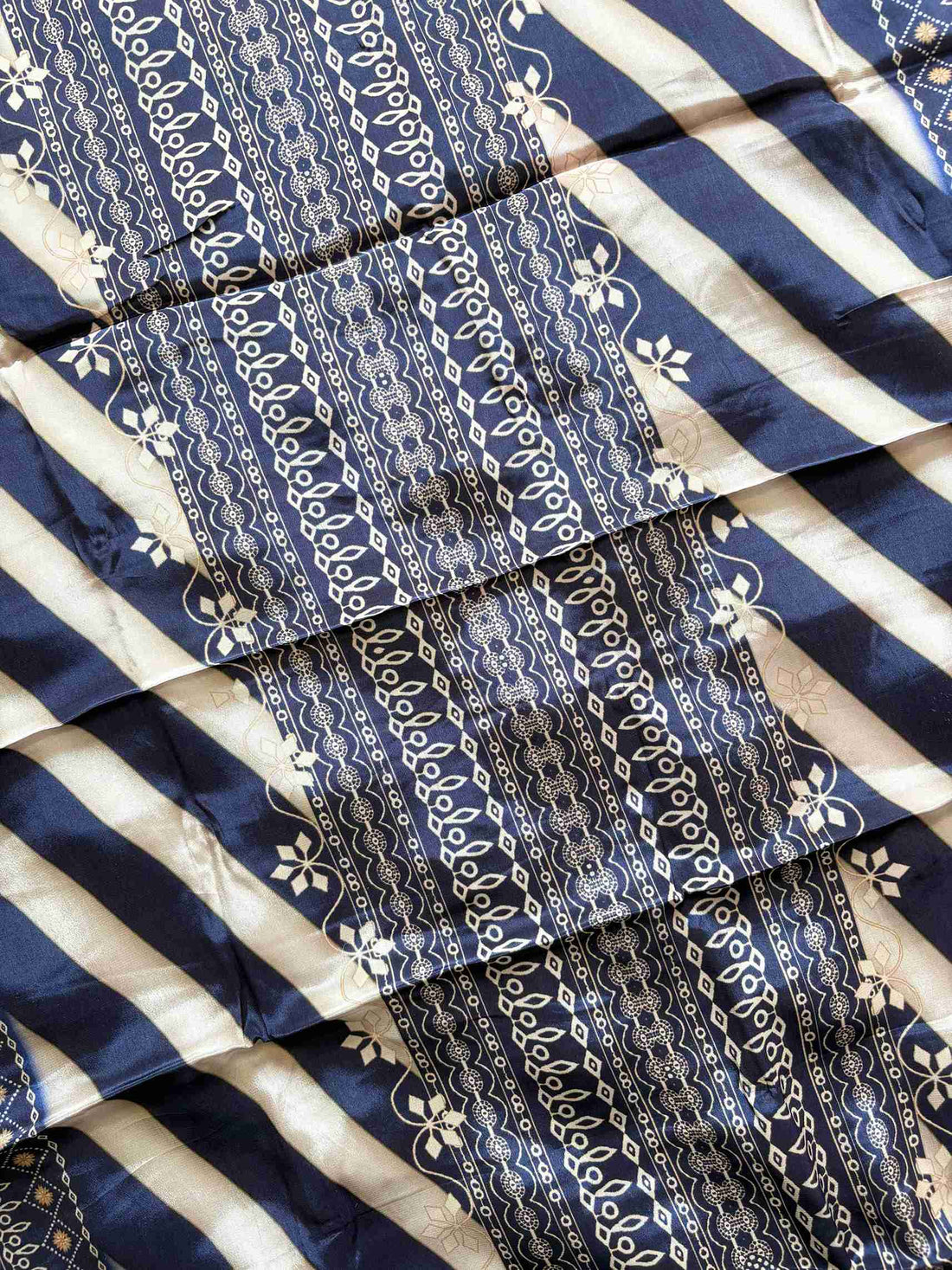 Striped Crepe Unstitched suits - The Zareesh