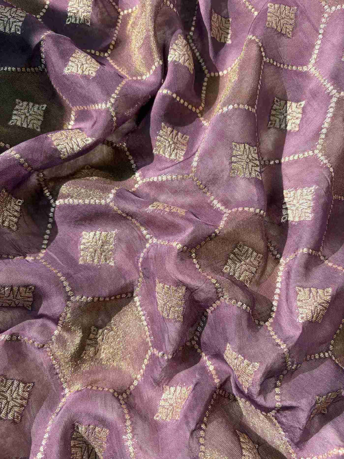 Detailed view of banarasi dupatta
