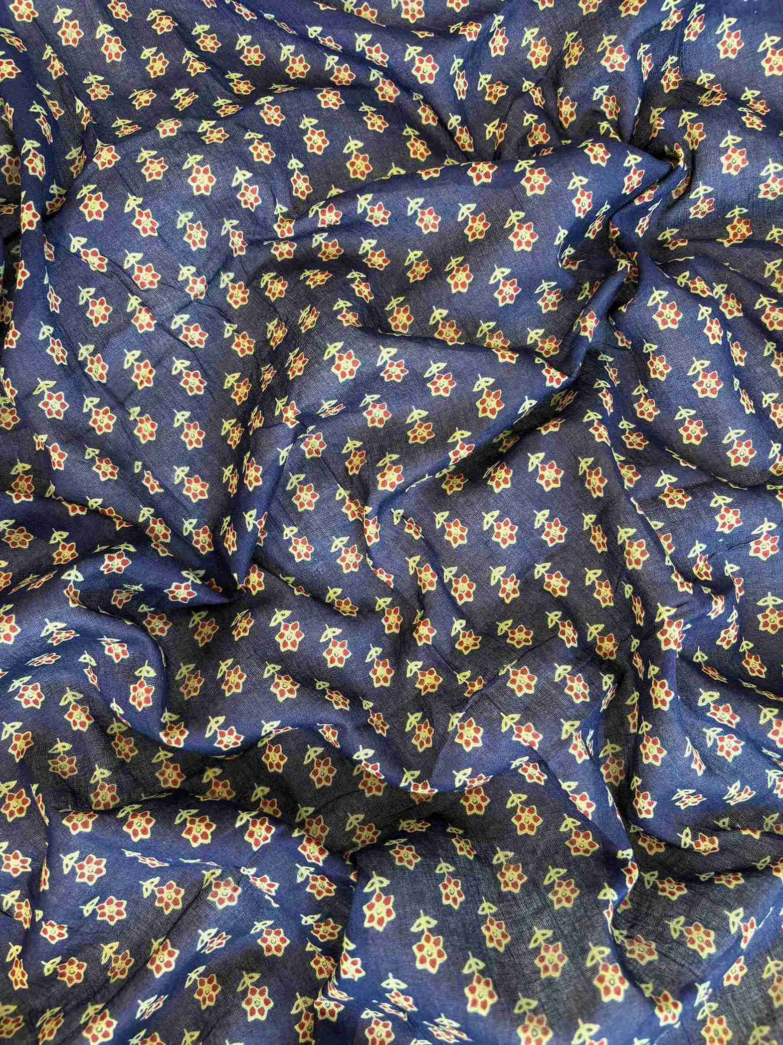 Pure Cotton with lace work unstitched suit- The Zareesh