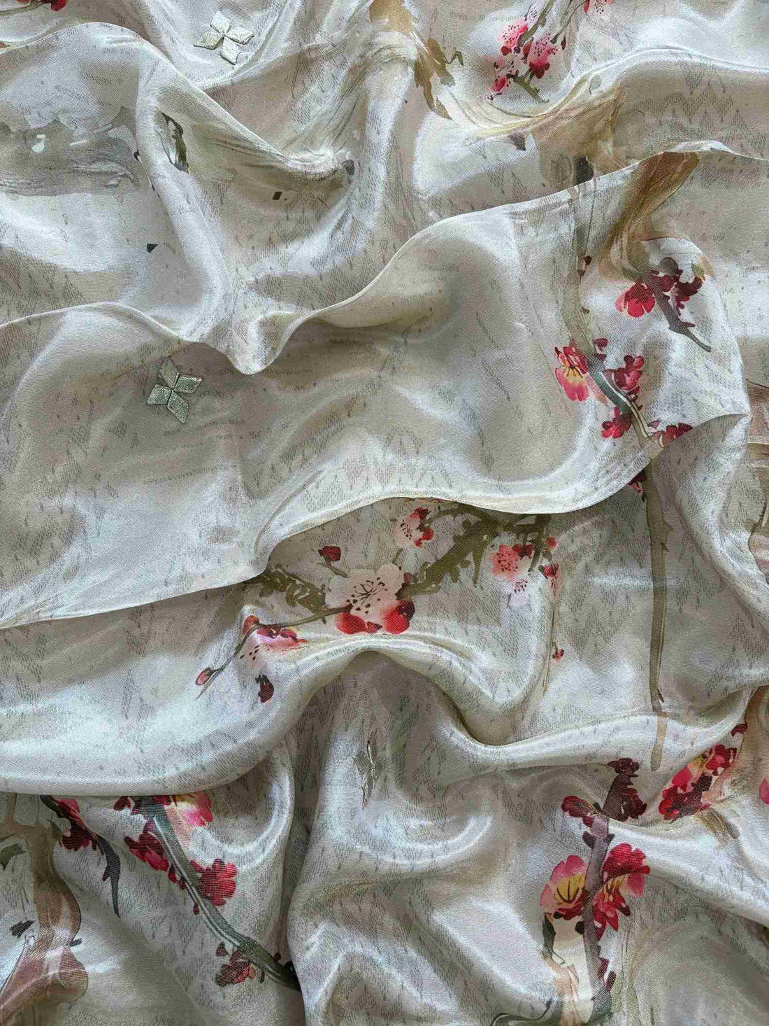 Designer gota patti unstitched suit - The Zareesh