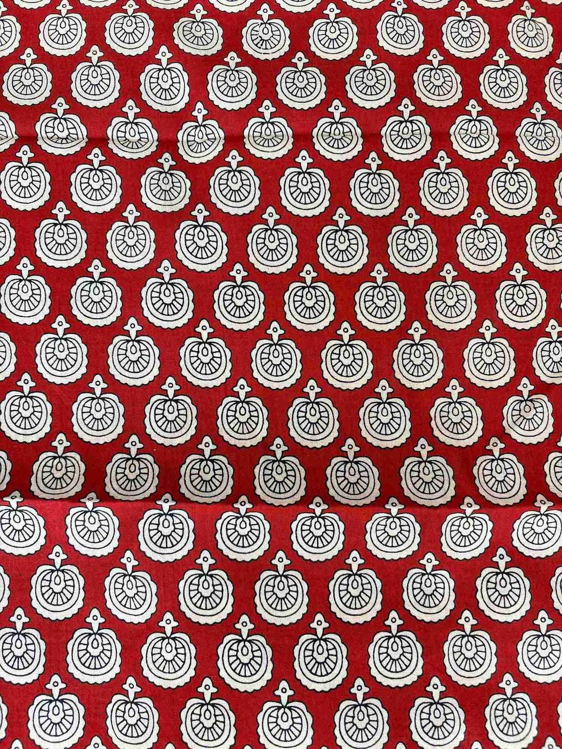 Close-up view of pure cotton fabric texture used in suit set
