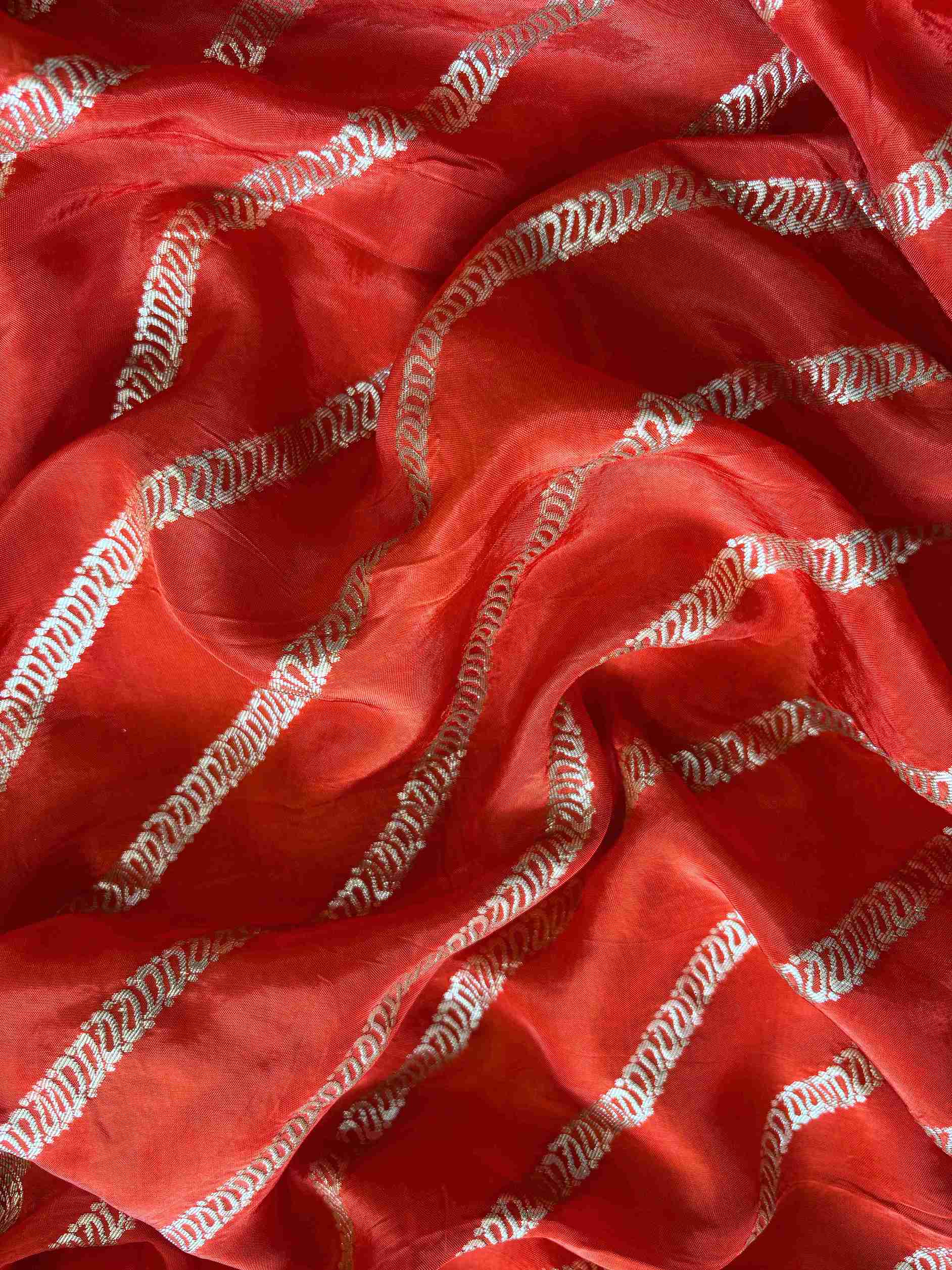 Satin Organza Unstitched Suit - The Zareesh