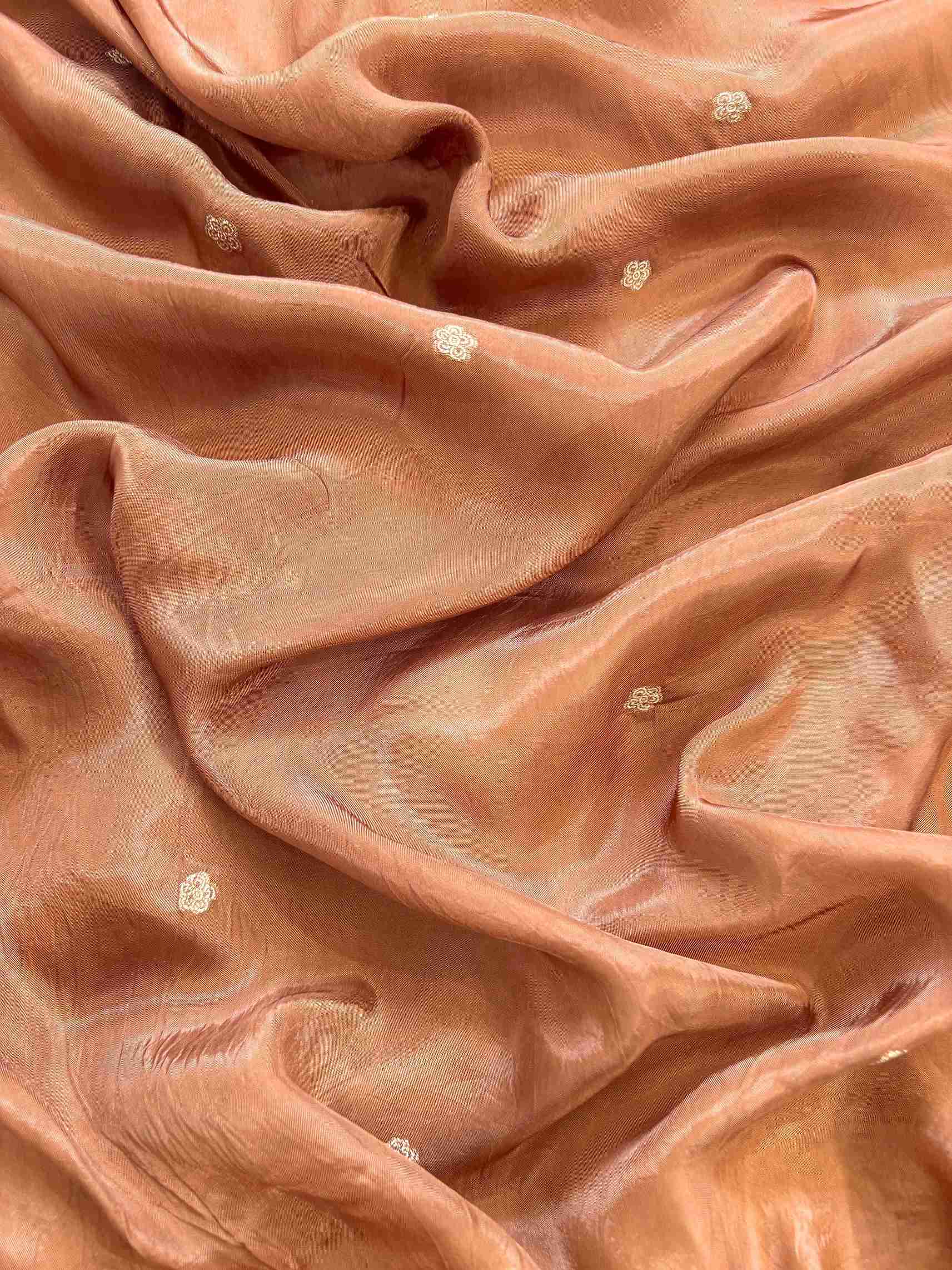 Party wear unstitched suit in banarasi weaving - The Zareesh