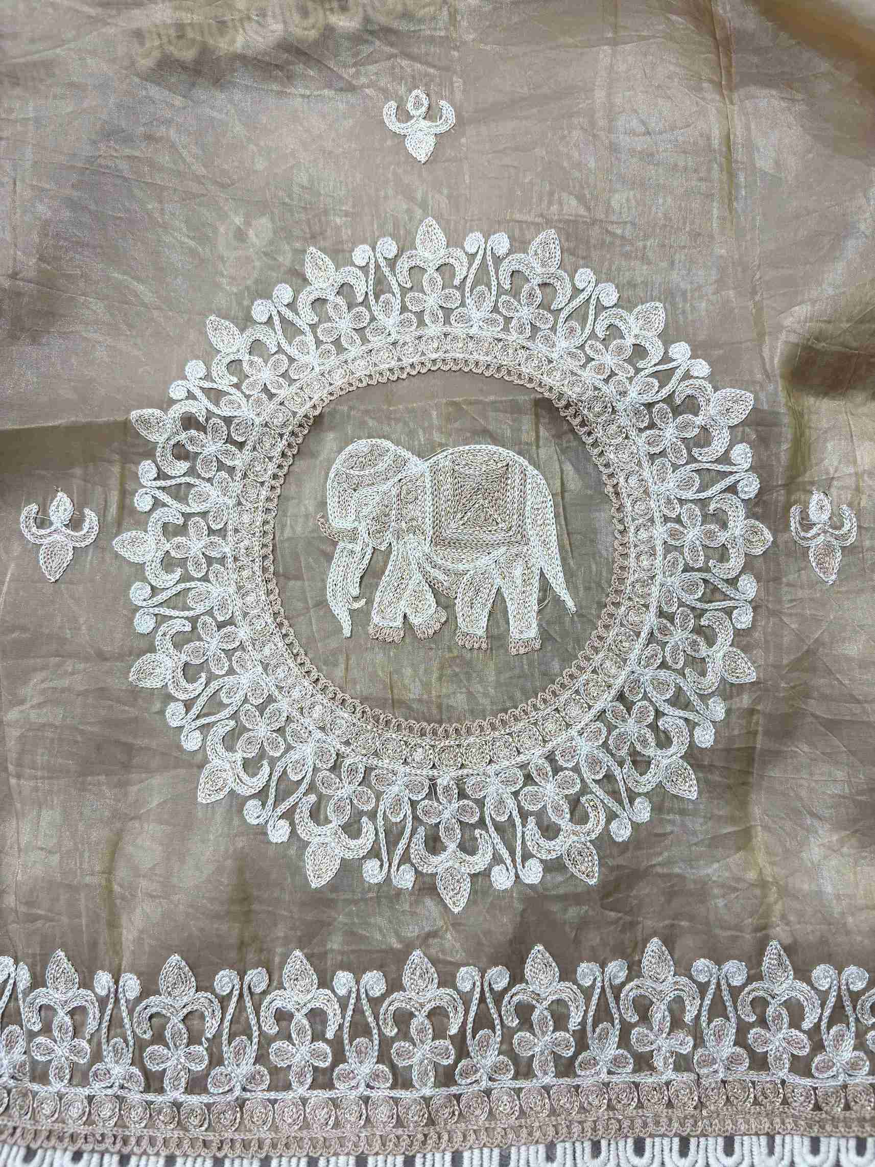 elephant motif detailing