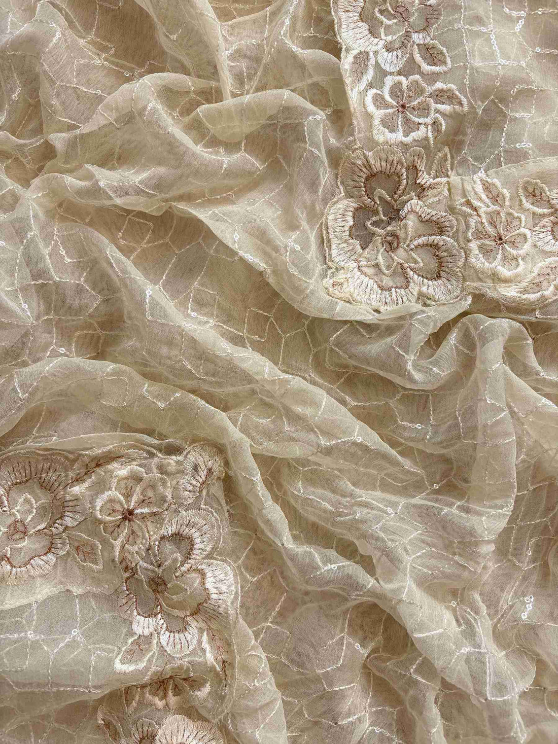 georgette unstitched suit party wear with chiffon dupatta